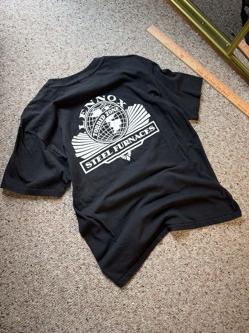 Vintage 1995 Lennox Centennial Steel Furnaces Torrid Zone T-Shirt Size L